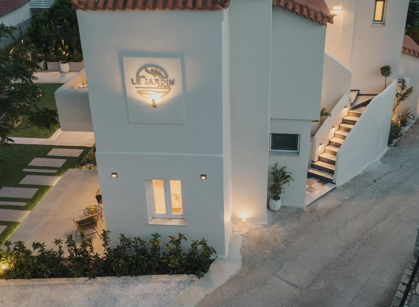 Le Jardin Apartments Kampos Marathokampou Exteriör bild