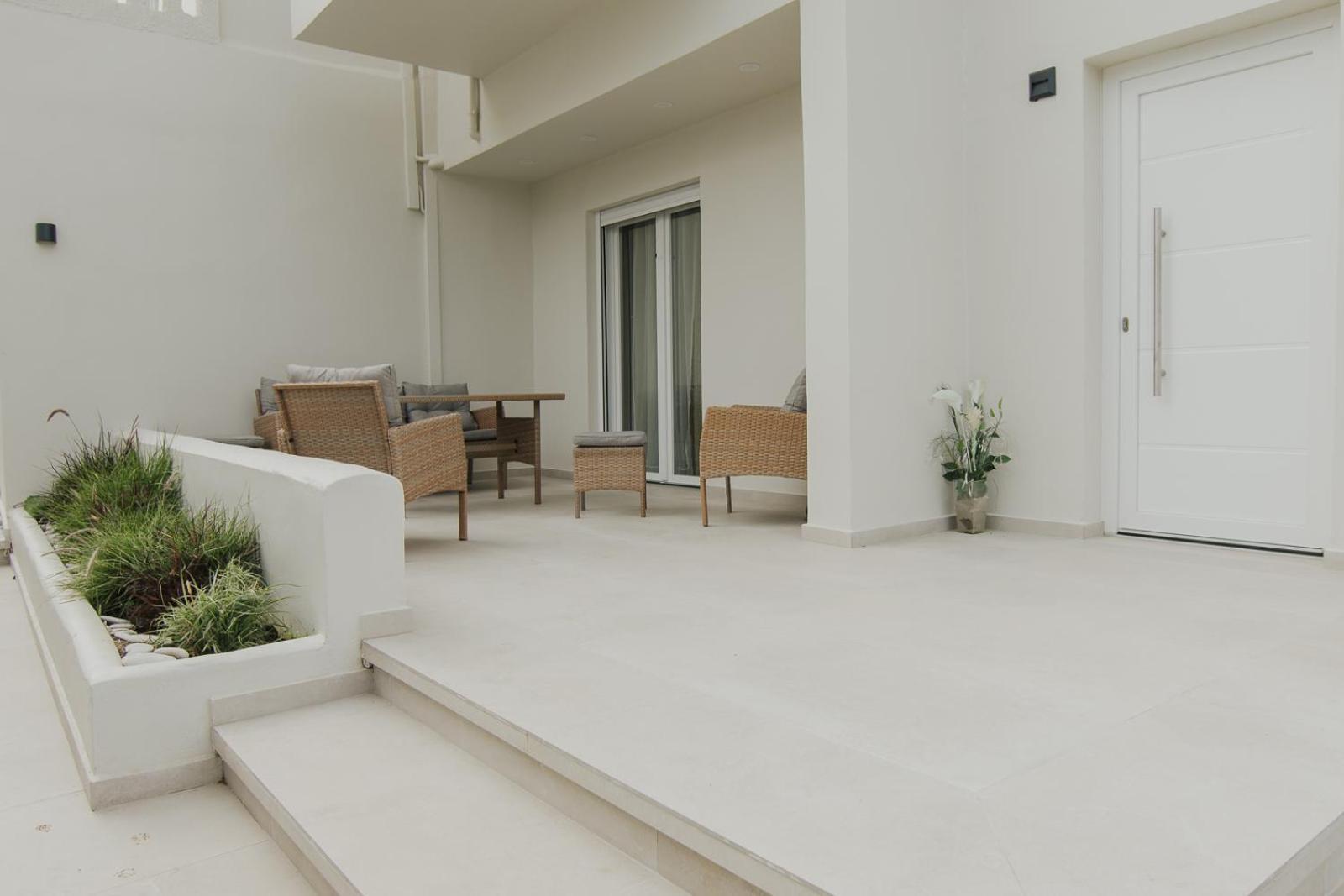 Le Jardin Apartments Kampos Marathokampou Exteriör bild