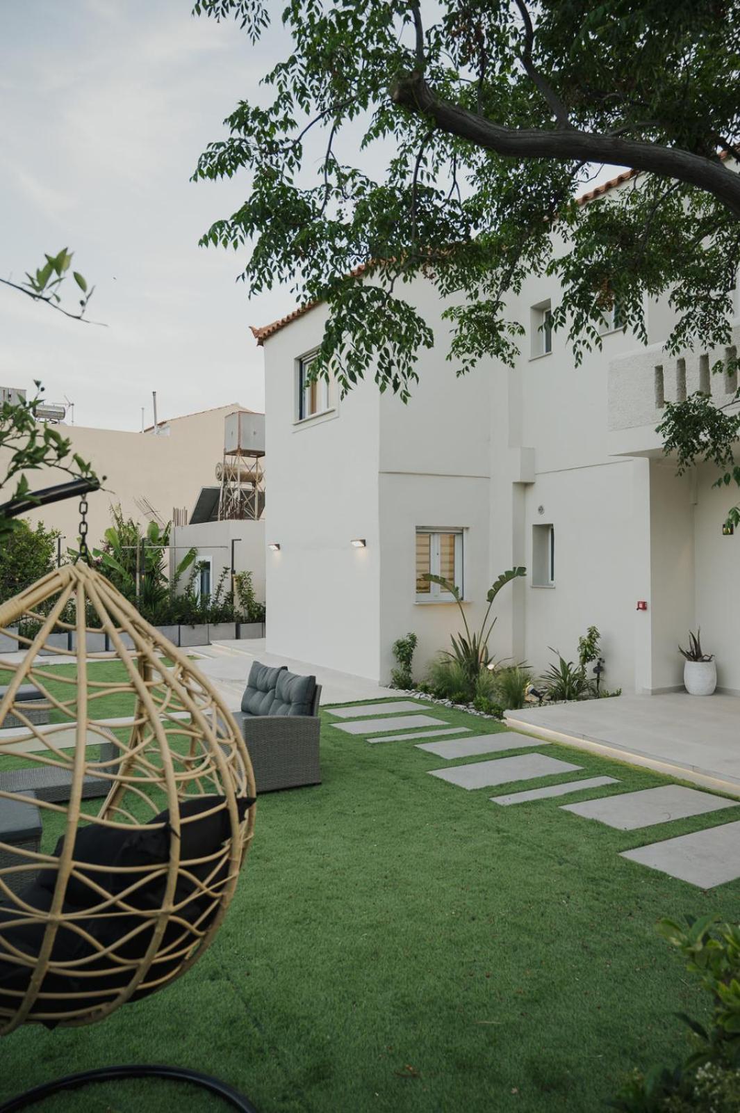 Le Jardin Apartments Kampos Marathokampou Exteriör bild