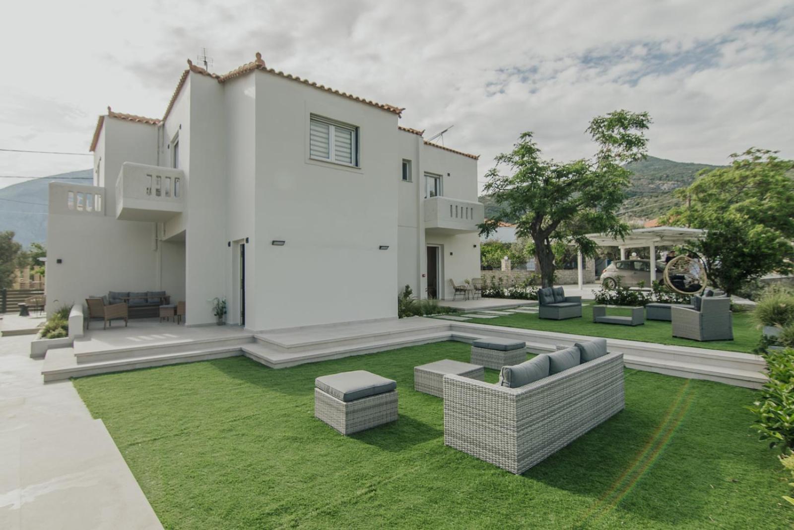 Le Jardin Apartments Kampos Marathokampou Exteriör bild