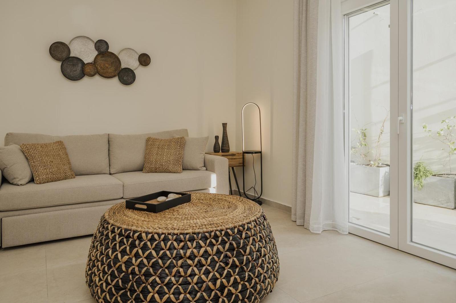Le Jardin Apartments Kampos Marathokampou Exteriör bild