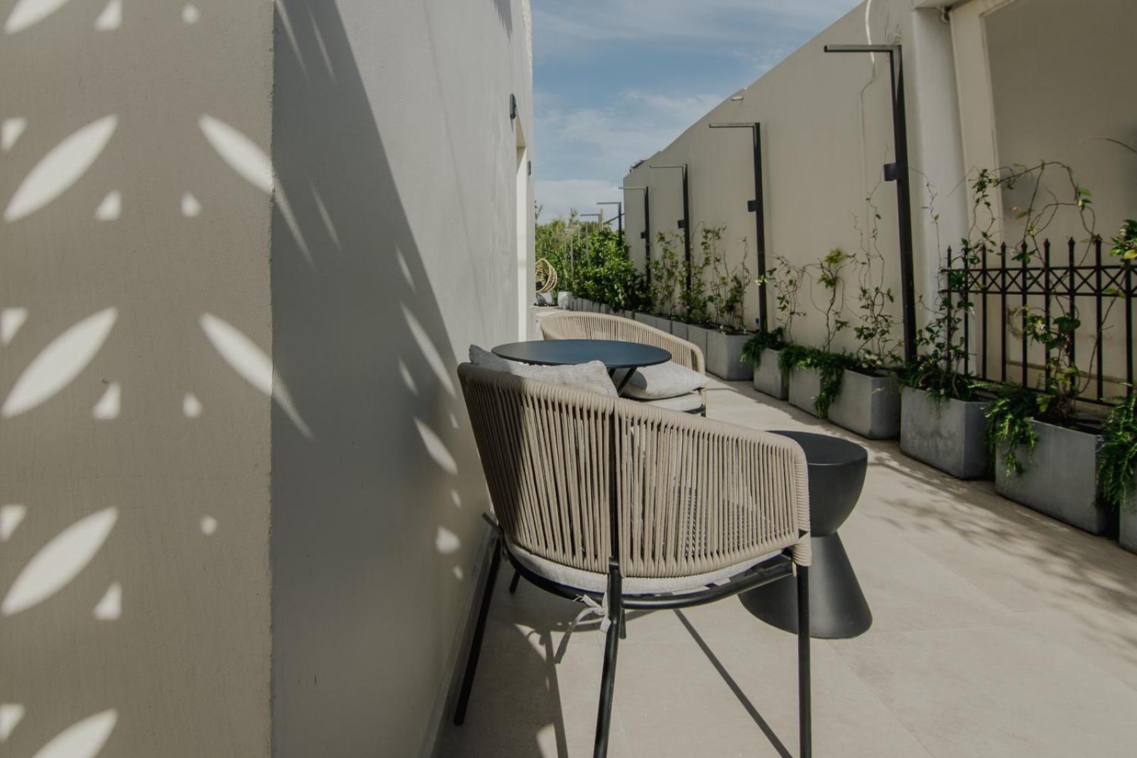 Le Jardin Apartments Kampos Marathokampou Exteriör bild