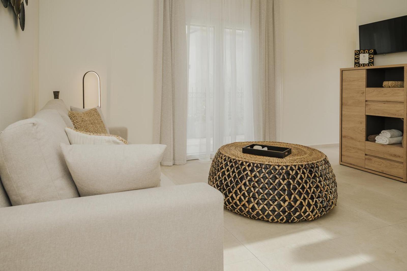 Le Jardin Apartments Kampos Marathokampou Exteriör bild