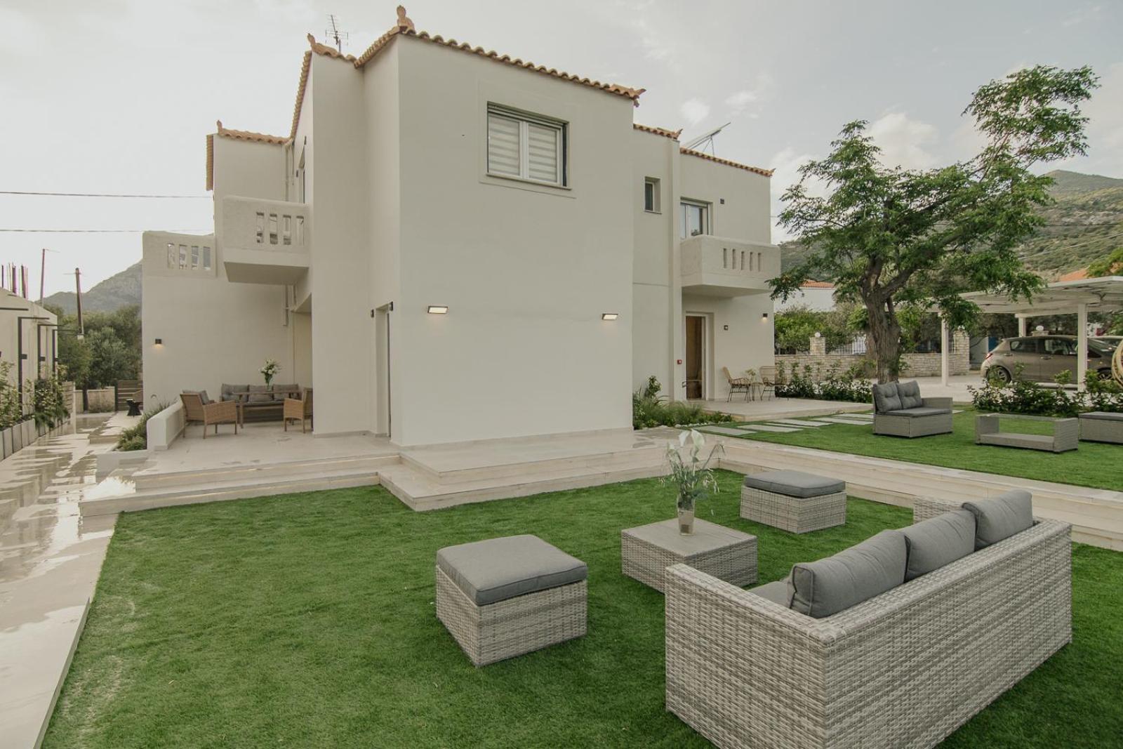 Le Jardin Apartments Kampos Marathokampou Exteriör bild